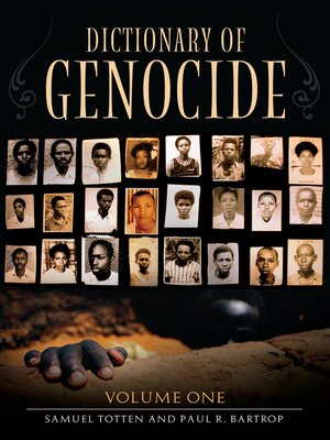 cover image of Dictionary of Genocide